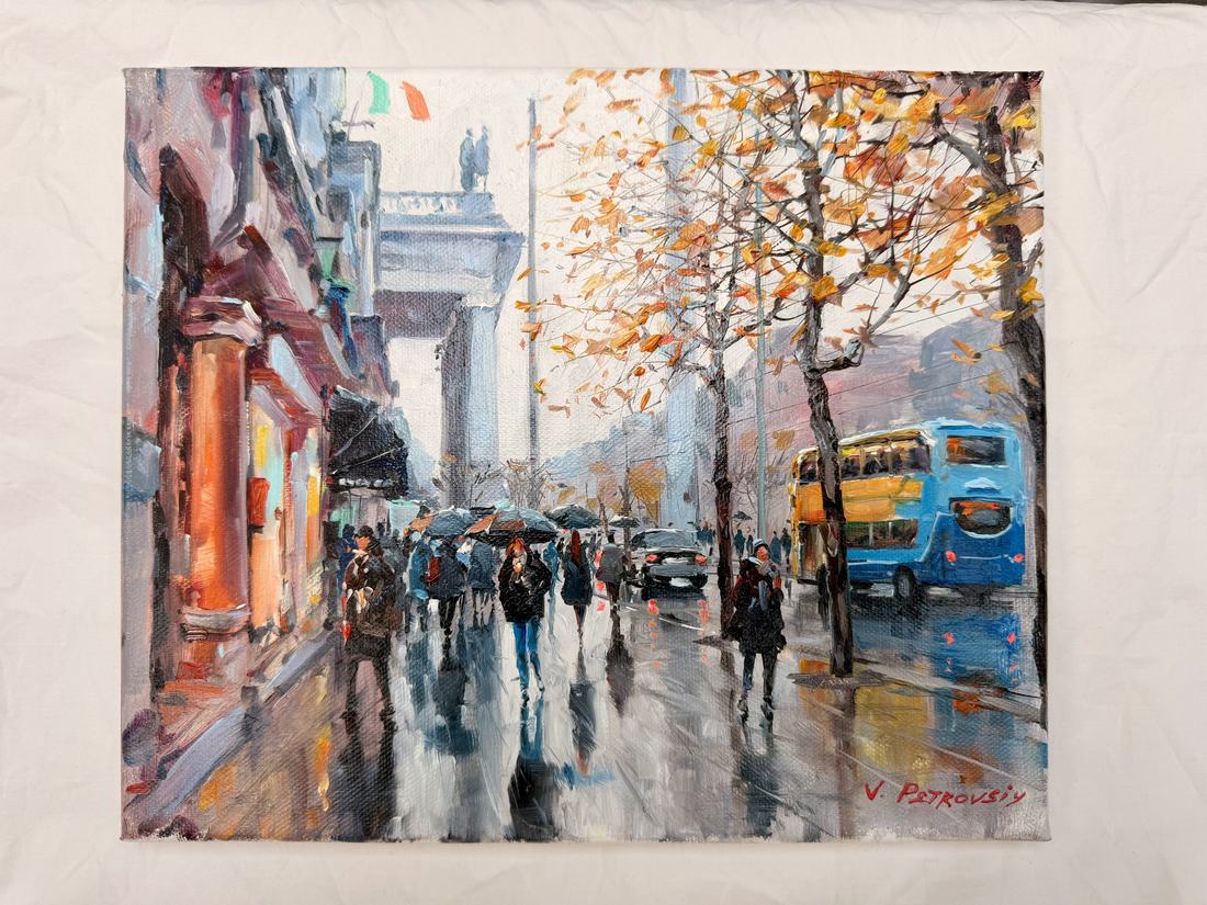 Dublin, O'Connell St. (Blue Bus)