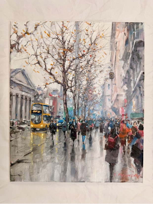Dublin, O'Connell St. (Winter Lights)